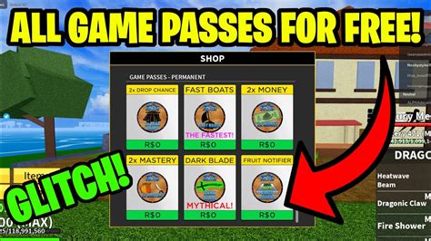 *GLITCH* HOW TO GET EVERY GAME PASS IN BLOX FRUITS FOR FREE! - YouTube