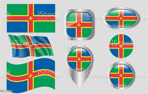 Flag Of Lincolnshire England Stock Illustration - Download Image Now ...