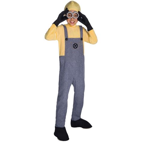 Boys Deluxe Minion Dave Costume - Walmart.com