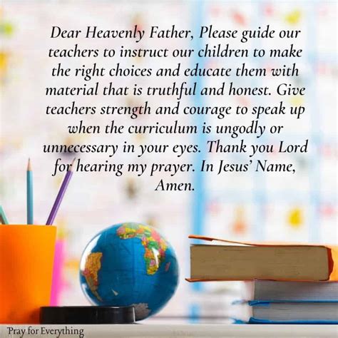 10 Powerful Prayers for Teachers