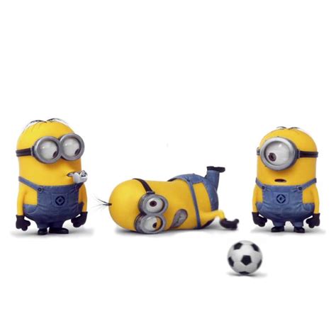 This is how I look when I play soccer now.. minions // despicable me ...