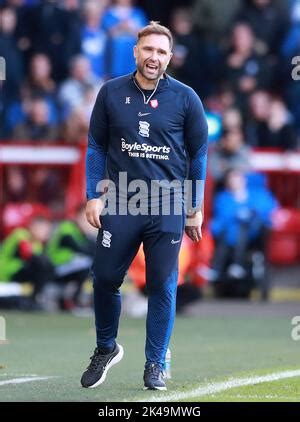 John Eustace manager of Birmingham City during the Sky Bet Championship match Sheffield United ...