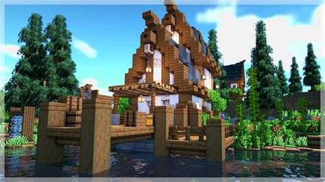 10+ Wonderful Minecraft Dock House Ideas - TBM | TheBestMods