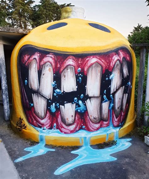 These smiley street art murals will put a smile on your face - Streets on ArtStreets on Art ...