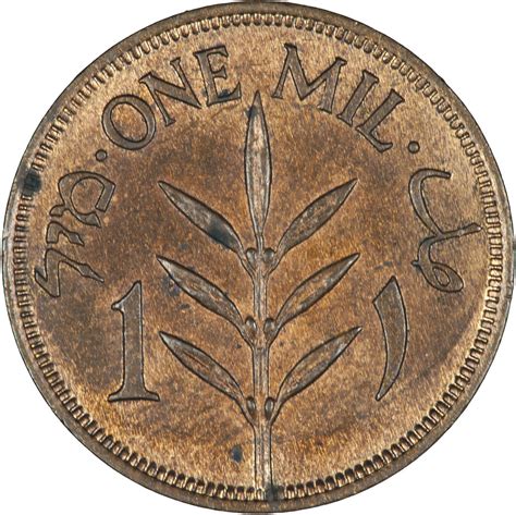 One Mil 1927, Coin from Palestine (British Mandate) - Online Coin Club