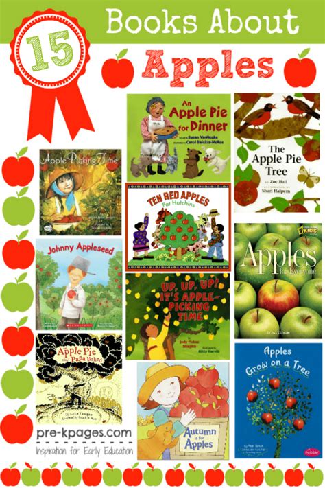 15 Apple Books for Preschoolers - Pre-K Pages