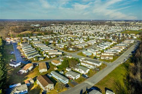 Aerial,View,Of,Mobile,Home,Trailer,Park,Community,In,Delaware – BG.legal