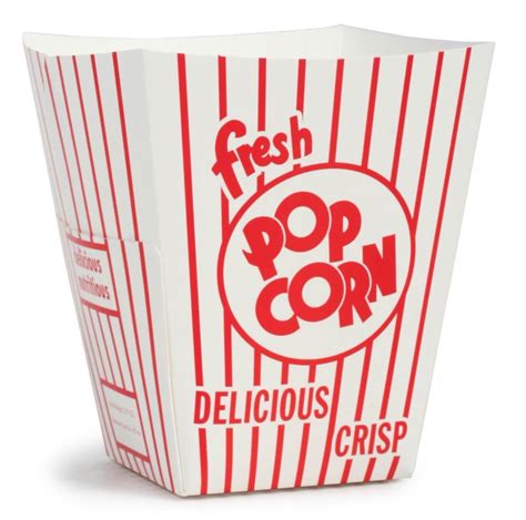 85 Ounce Movie Theater Popcorn Bucket with Open Top (Pack of 100) - Walmart.com