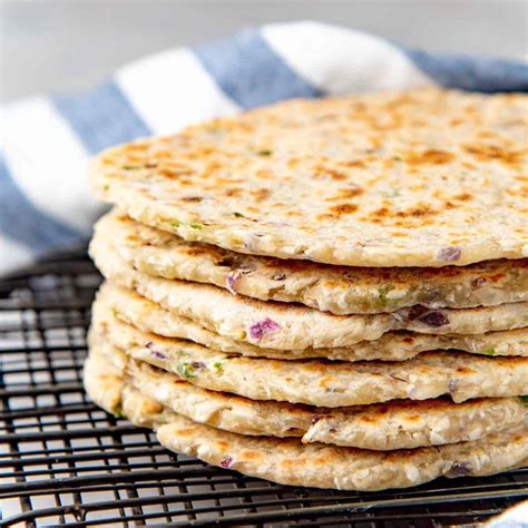 Authentic Sri Lankan Pol Roti (Coconut Roti) - The Flavor Bender