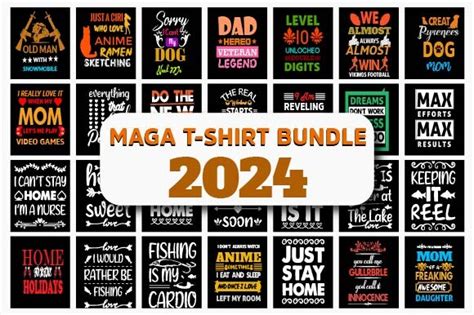 MAGA T-SHIRT BUNDLE Graphic by typodesigner · Creative Fabrica