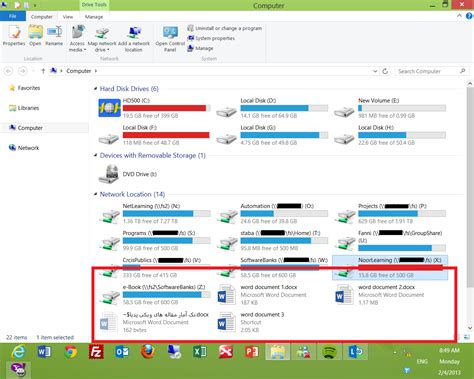 Files appearing in Windows 8 "Network Locations" - Super User