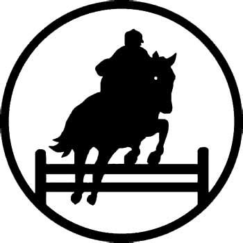 girl jumping horse clip art - Clip Art Library