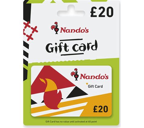 Buy NANDO'S Gift Card - £20 | Free Delivery | Currys