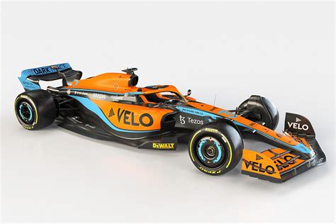 McLaren unveils MCL36 2022 F1 car with updated livery