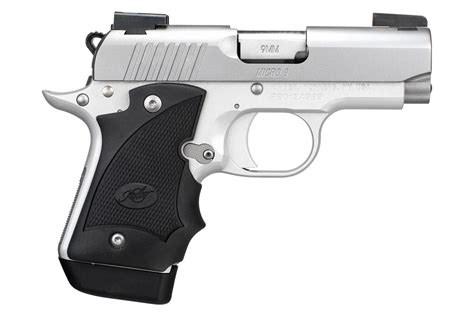 Kimber Micro 9 Stainless (DN) 9mm Carry Conceal Pistol with Truglo TFX Pro Day/Night Sights ...