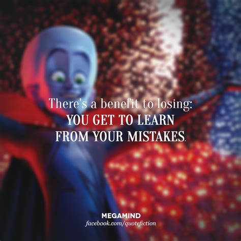 a cartoon character with the caption, there's a benefit to losing you get to learn from your ...