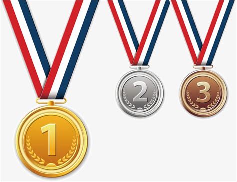 Cartoon Medal Element, Medal Clipart, Gold Medal, Medals PNG Transparent Clipart Image and PSD ...