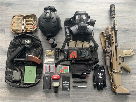 Chest Rig Setup - Instagram @Tim_TheHeresyGroup : r/airsoft