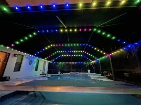 Pool Cage Enclosure Lighting - First Coast Trim Light