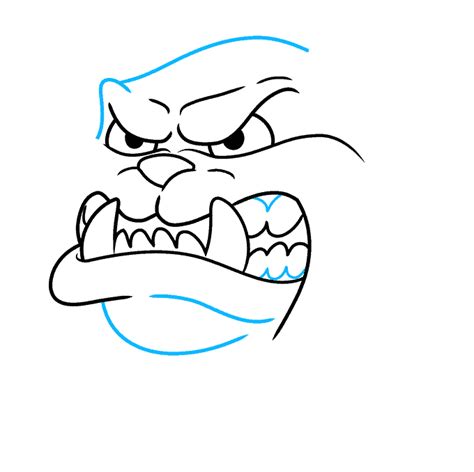 How to Draw an Angry Dog - Really Easy Drawing Tutorial