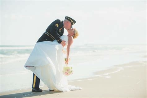 Romantic beach wedding