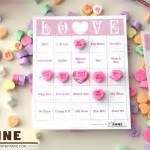 Conversation Heart B-I-N-G-O [Free Valentine Bingo Printable] - Sweet Anne Designs