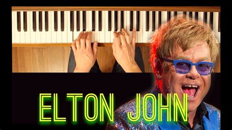 Levon (Elton John) [Easy-Intermediate Piano Tutorial] - YouTube