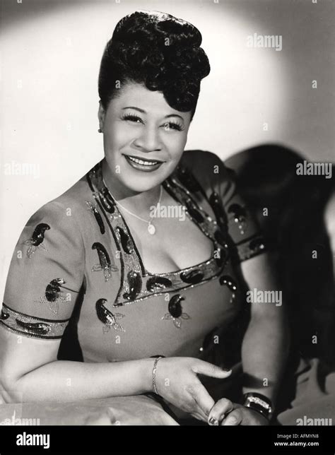 ELLA FITZGERALD US jazz singer about 1950 Stock Photo - Alamy