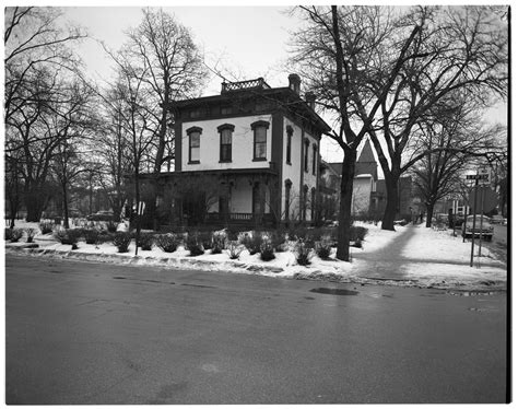 Beal Home, Exterior, February 1956 | Ann Arbor District Library