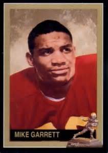 Mike Garrett USC Trojans 1965 Heisman Trophy winner card - Football Cards