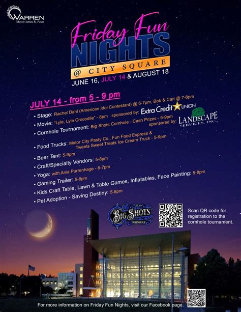 Friday Fun Nights @ City Square July 14, 2023 – #MIWarren