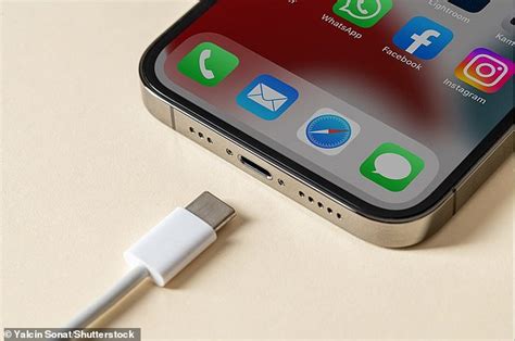 iPhone 15 will have USB-C charger, expert claims | Daily Mail Online