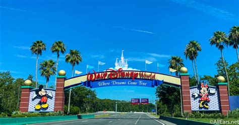 PHOTOS: Construction Has Begun for Disney World's Entrance Sign Makeover - AllEars.Net