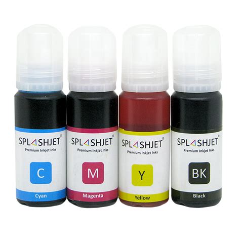 Buy Splashjet Refill Ink for Epson L3110, L3115, L3116, L3150, L3155 ...