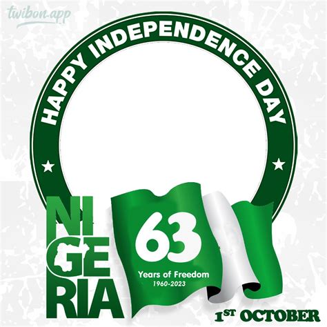 Happy 63rd Independence Day Nigeria 1st October 1960-2023