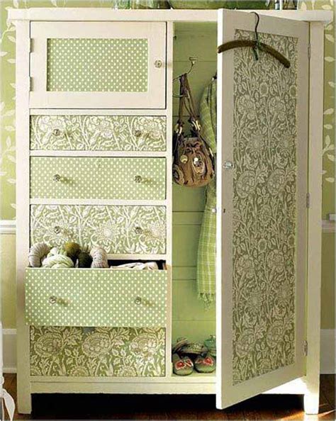 27 Cool DIY Furniture Makeovers with Wallpaper - Amazing DIY, Interior ...