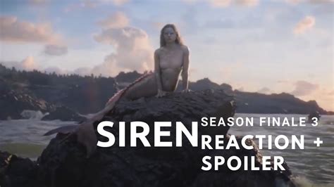 SIREN Season 3 FINALE Reaction + SPOILER | RENEW OR CANCEL? | FREEFORM HIT TV SHOW - YouTube