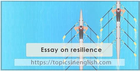 Essay on resilience 3 models | Topics in English