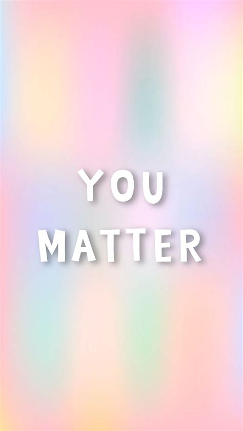 White you matter doodle typography on a pastel phone wallpaper vector | free image by rawpixel ...