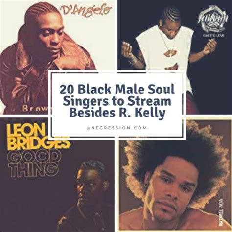 20 Black Male Soul Singers to Stream... Power Of Evil, Soul Singers ...