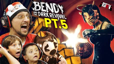 Alice Angel Shots Fired! Bendy and the Dark Revival CHAPTER 5 Gameplay || FGTeeV - YouTube