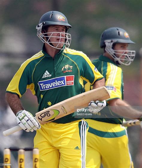 Australian captain Ricky Ponting takes a run during a first one-day... News Photo - Getty Images