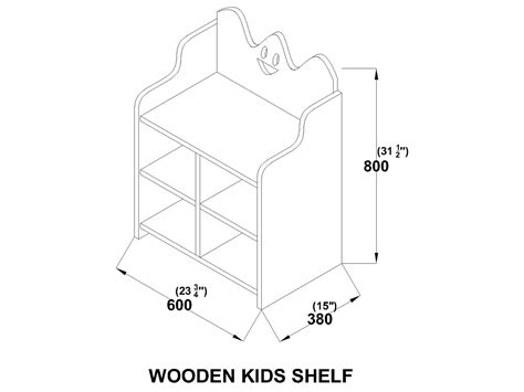 Wooden Kids Shelf - Ekbotes Logs and Lumbers Pvt Ltd