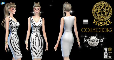 My Sims 4 Blog: Versace Dresses by JomSims