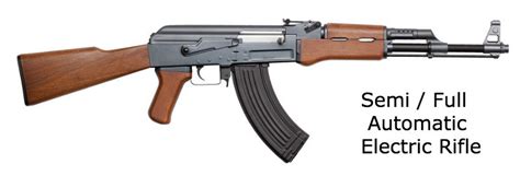 AK47 Semi/Full Automatic Electric Airsoft Rifle - Amazonas Outdoor