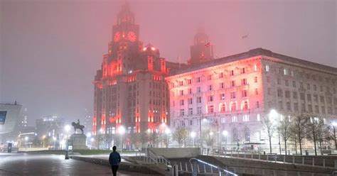 Liverpool weather sees temperatures plunge but staying dry - Liverpool Echo