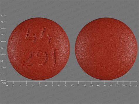 Pill Finder: 44 291 Brown Round - Medicine.com