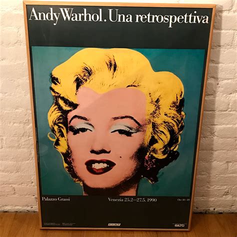 Andy Warhol Exhibition Poster