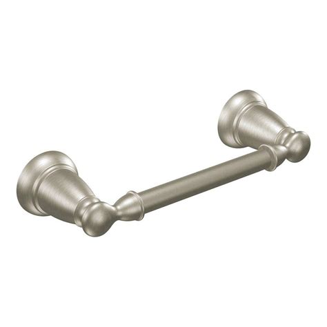 MOEN Banbury Pivoting Double Post Toilet Paper Holder in Spot Resist Brushed Nickel-Y2608BN ...