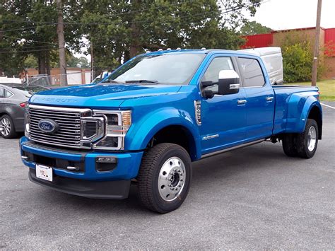 New 2020 Ford Super Duty F-450 DRW Platinum Crew Cab Pickup in Wilmington #T20389 | Sheridan Ford